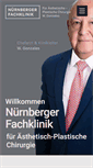 Mobile Screenshot of nuernberger-fachklinik.de